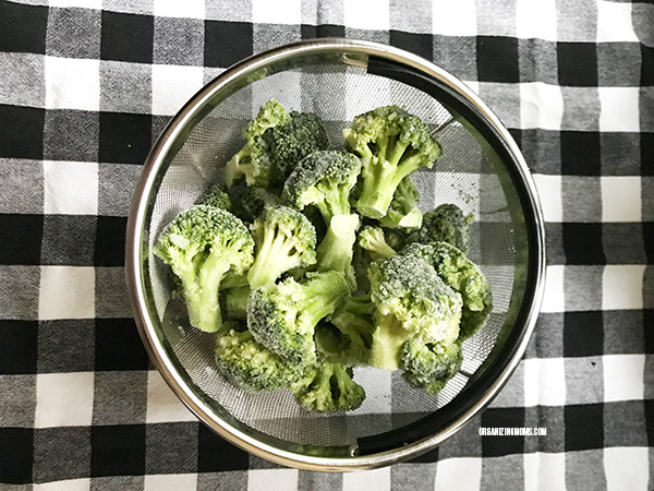 frozen brocolli in instant pot steamer basket