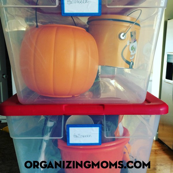 Organize With Me: Halloween Storage! 