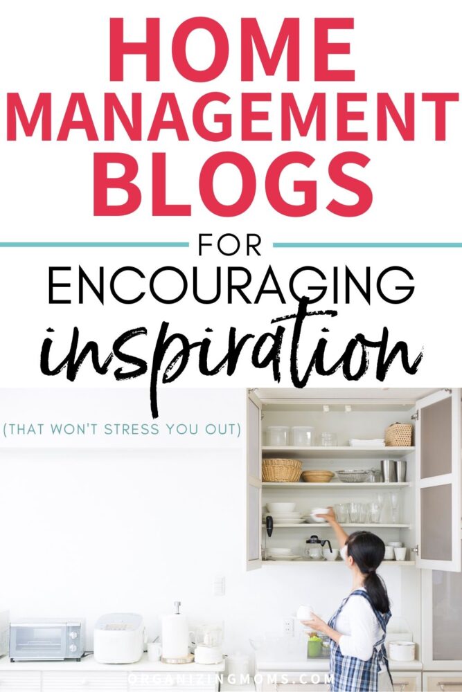 home management blogs for encouraging inspiration