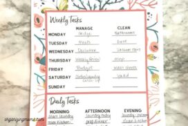 A Weekly Home Management Routine That Works for You - Organizing Moms