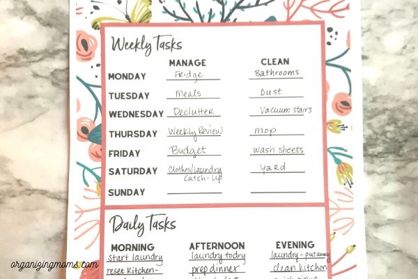 Mums Make Lists  How to organise your family home and life