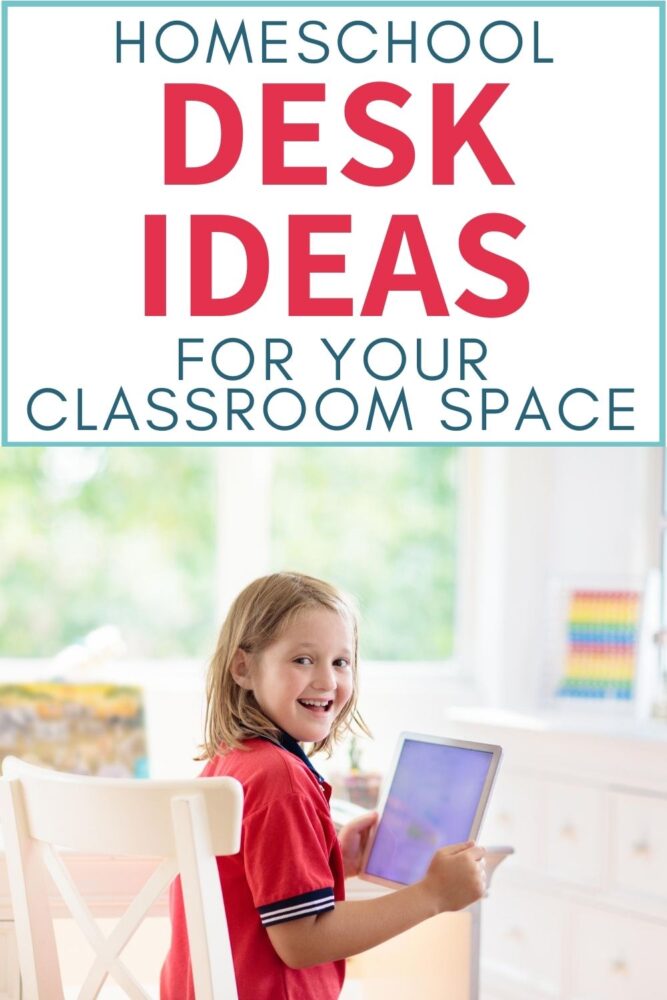 homeschool desk ideas for your classroom