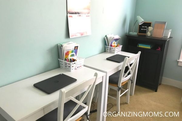 homeschool room desks