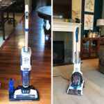 two hoover floor cleaners