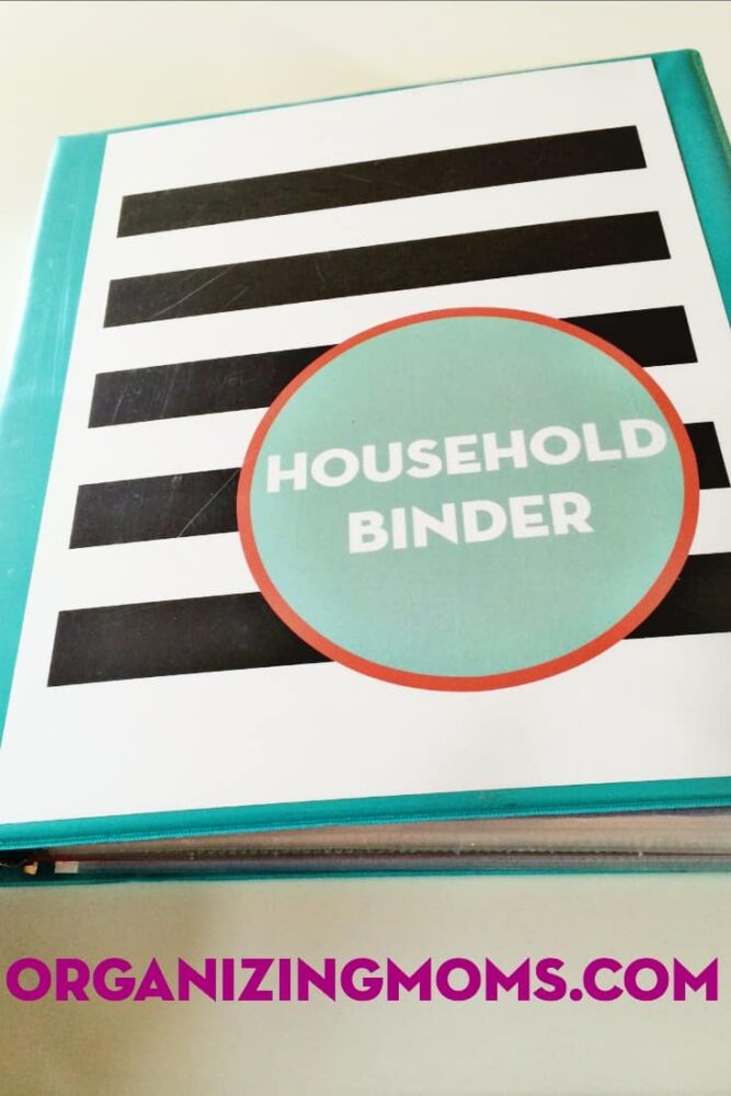 Save time and energy by making your own simple household binder.