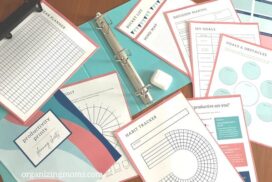 How to Build a Custom Planner with Printables - Organizing Moms