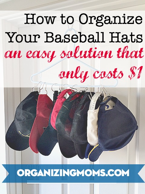 baseball hat storage