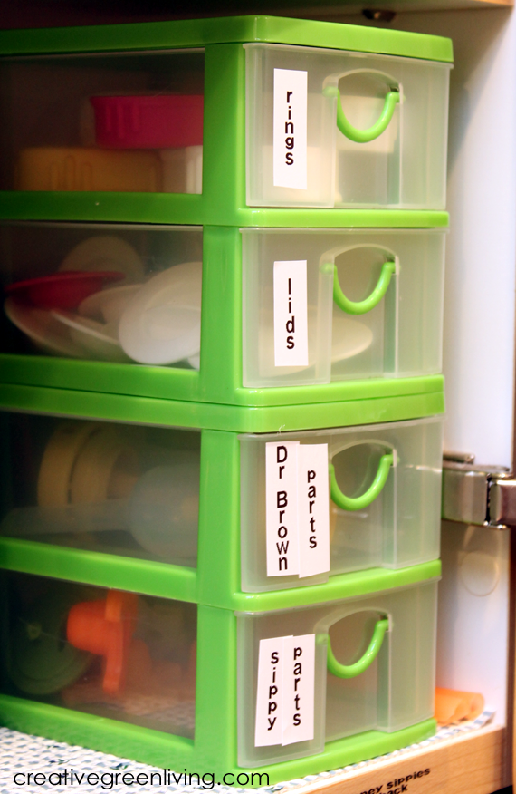 The Best Ways to Organize Sippy Cups - Organizing Moms