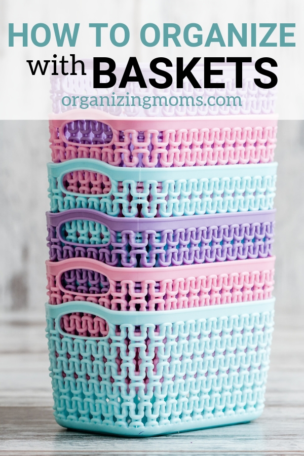 BirchTree Organizing  20 Ways To Get Organized With Baskets