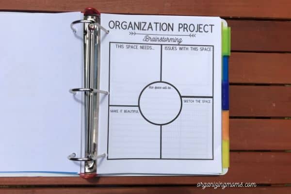 how to use a home management binder