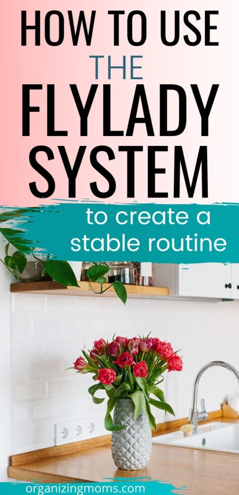 how to use the flylady system flowers in kitchen