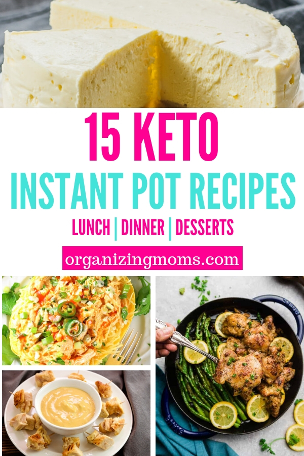 Make your Keto diet meal plan even more delicious with incredible Keto-friendly Instant Pot recipes. Use your pressure cooker to help your goal weight!