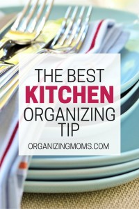 This habit helped me get my kitchen under control. One of the best, simplest, kitchen organization tips I've ever heard.