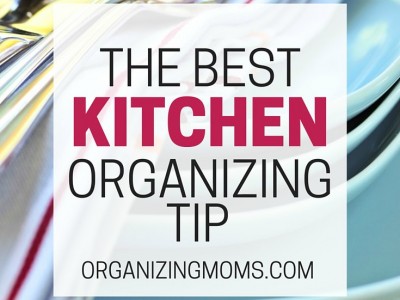 This habit helped me get my kitchen under control. One of the best, simplest, kitchen organization tips I've ever heard.