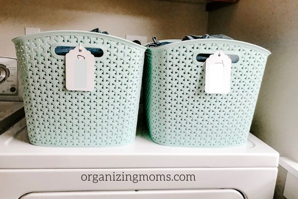 laundry baskets for clean clothes