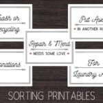 laundry room sorting printables