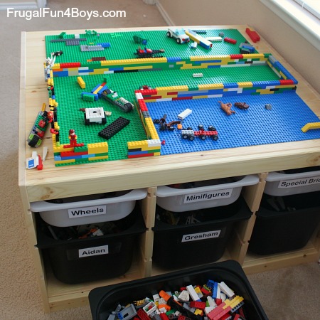 LEGO Storage and Organization for More Efficient Building - Frugal