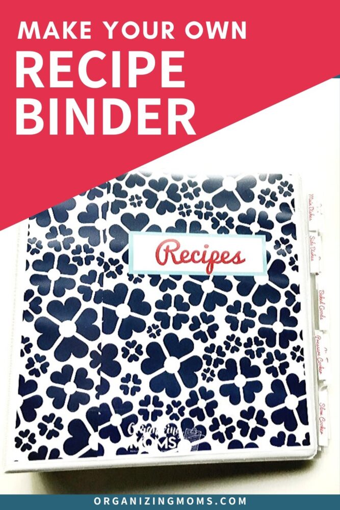 recipe binder diy printables