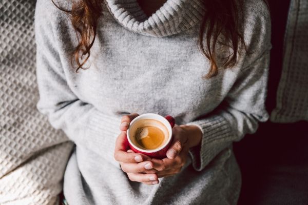 mom with coffee