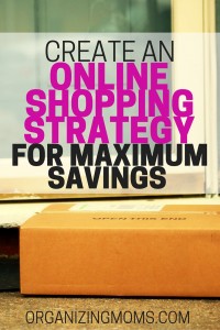 Organize an online shopping strategy to help you save more. Great money saving tips, tricks, and advice for saving while shopping online. Ways to save, get free shipping, and earn cash back.