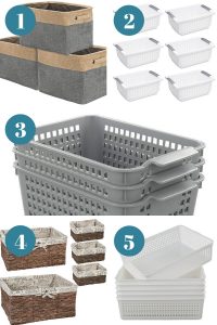 The Best Organizing Baskets For Any Room In Your Home - Organizing Moms