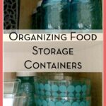 Organizing Food Storage Containers. Step-by-step pictures, and link to super-helpful tutorial.
