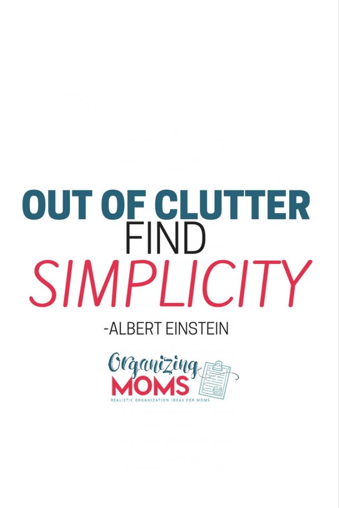 Out of clutter find simplicity. - Albert Einstein