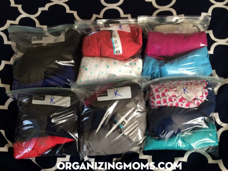 Packing Kid Stuff for a Trip - Organizing Moms