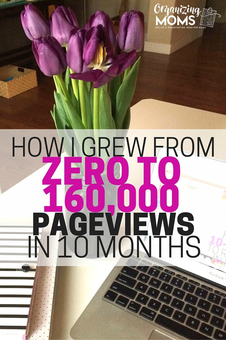 How to grow your monthly pageviews. See what I did to grow my brand-new blog's pageviews from zero to over 160,000 in just 10 months.