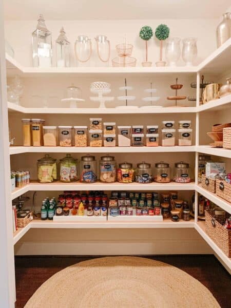 Practical + Cute Pantry Organization with Baskets - Organizing Moms