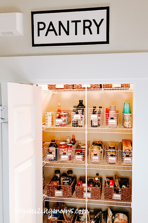 Clever Ways to Organize Your Pantry with Baskets - The Organized Mom