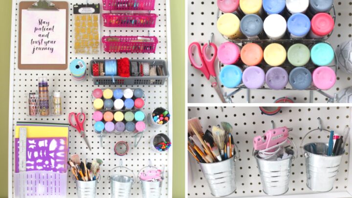 Cheap Organizing Ideas with DIY Dollar Store Crafts