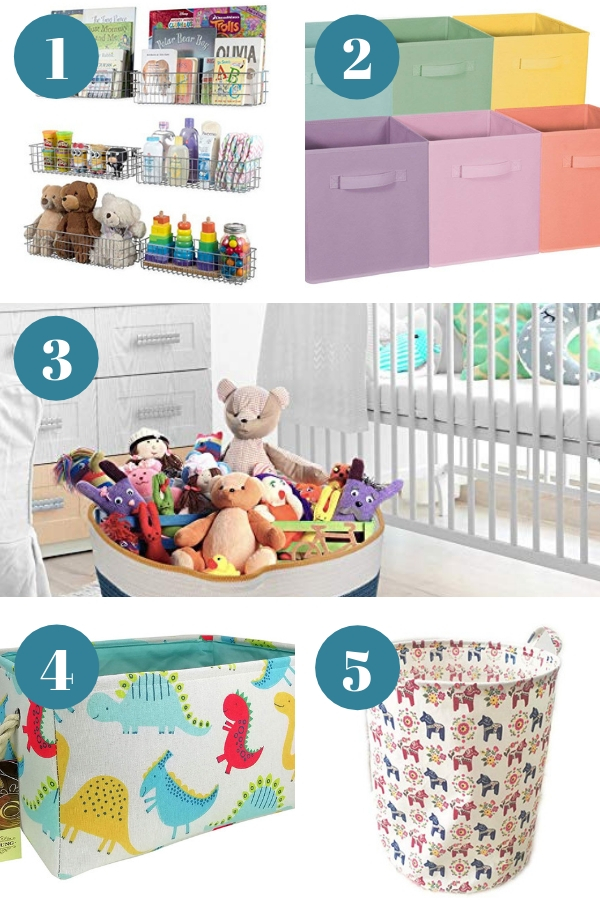 Playroom Baskets to Control the Chaos Once and For All - Organizing Moms