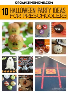 10 + Halloween Party Ideas for Preschoolers. Snacks, games, and treats. Have a super fun Halloween bash with your preschoolers!