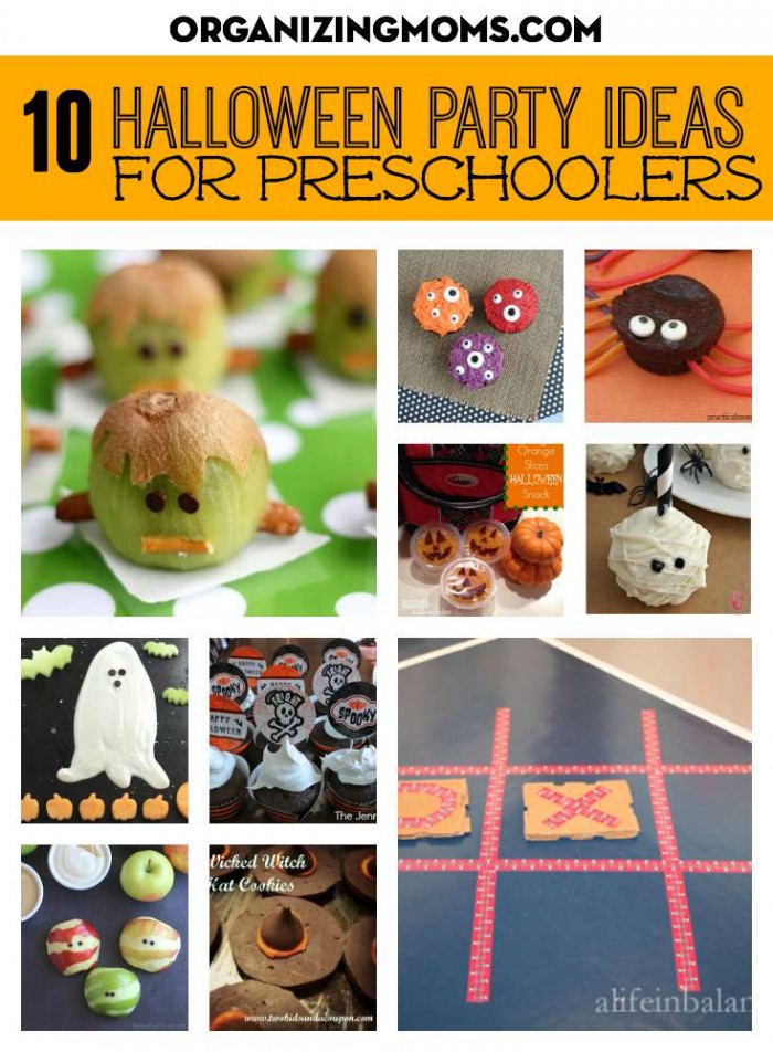 Halloween Party Ideas for Preschoolers