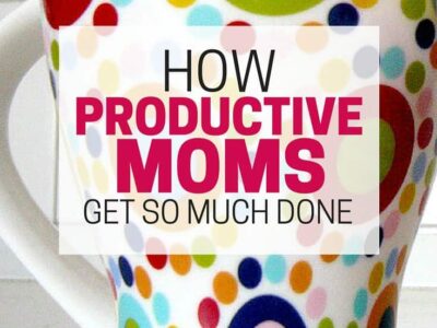After observing super productive moms over time, I found they have these five behaviors in common. The second behavior on the list will really surprise you!