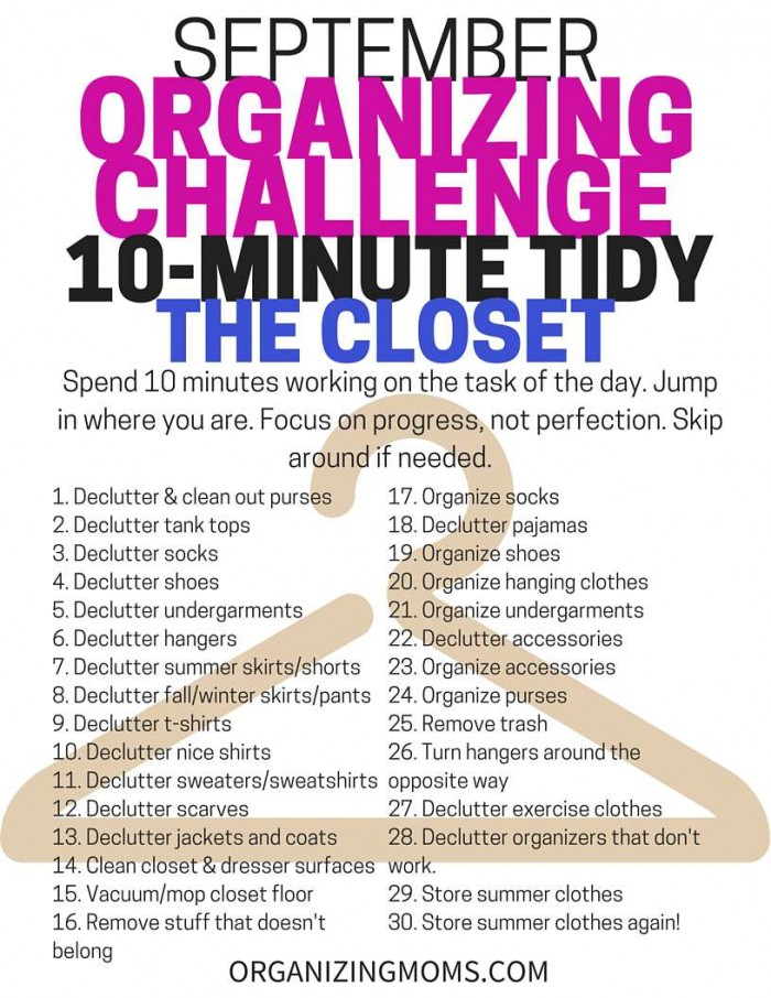 HappyCleans 10 Organization Tips for People With too Many Clothes