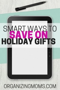 Super smart ways to save on holiday gifts.