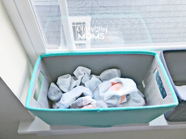 Simplify laundry and organize socks with the sock basket.