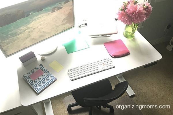 The Best Adjustable Standing Desk for Your Home Office - Organizing Moms