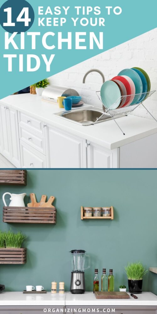 tidy kitchen - easy tips