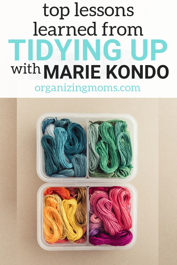 Marie Kondo Organization Tips