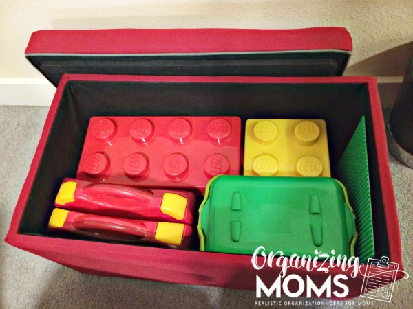Realistic playroom organization ideas that are easy to implement and maintain. Simplify the organizing toys with these totally do-able tips.