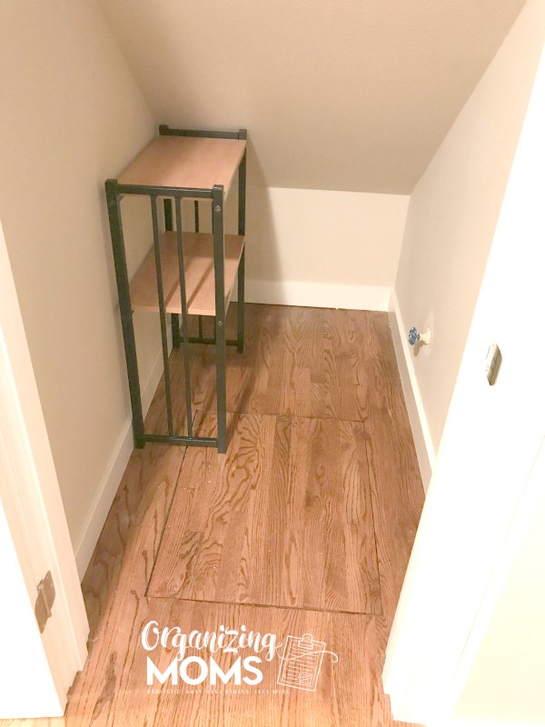 How to Organize a Closet Under the Stairs & Pantry Organization Ideas