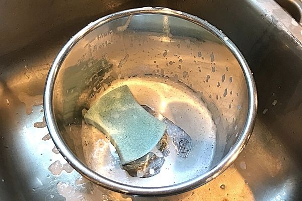 wash inner pot instant pot