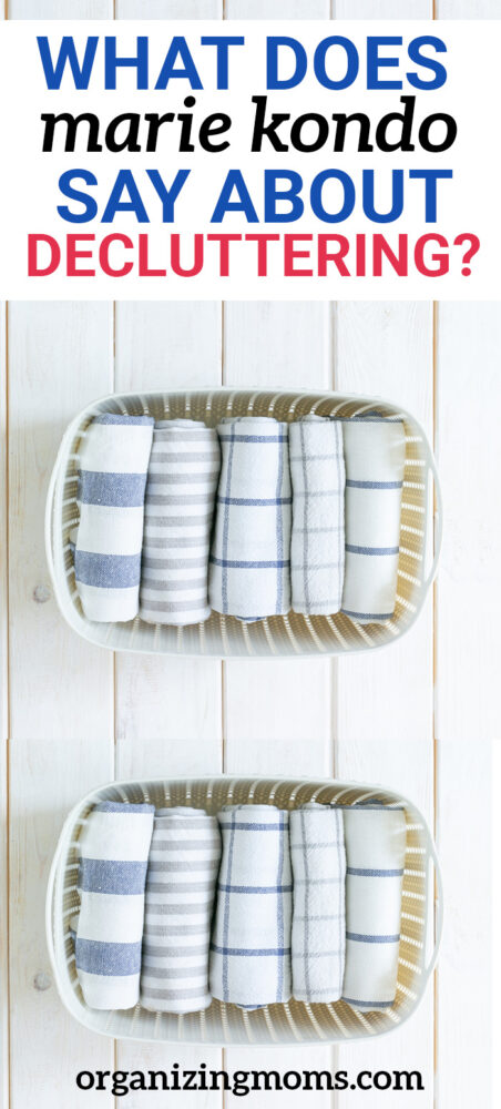 Marie Kondo's Method for Folding and Storing Kitchen Towels