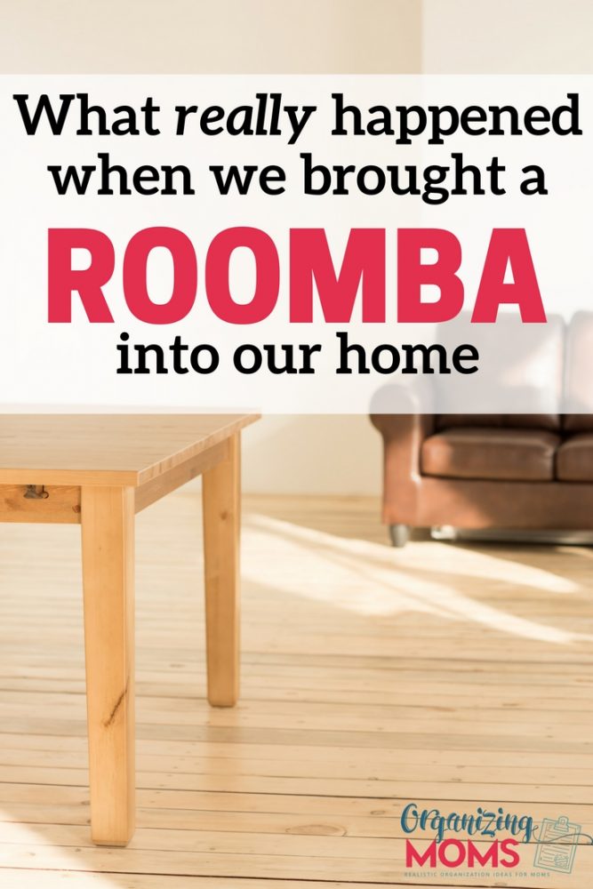 Don't worry - it's not gross! What REALLY happened when we brought a Roomba into our home.