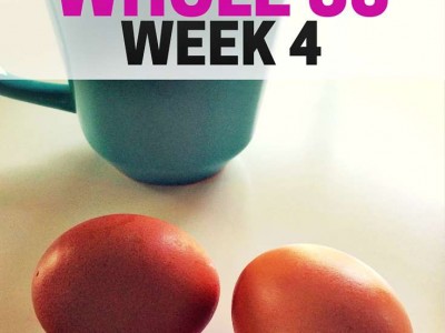 Organized Meal Plan for Week 4 of the Whole30. Could be used on any week. Nice, simple meal ideas.