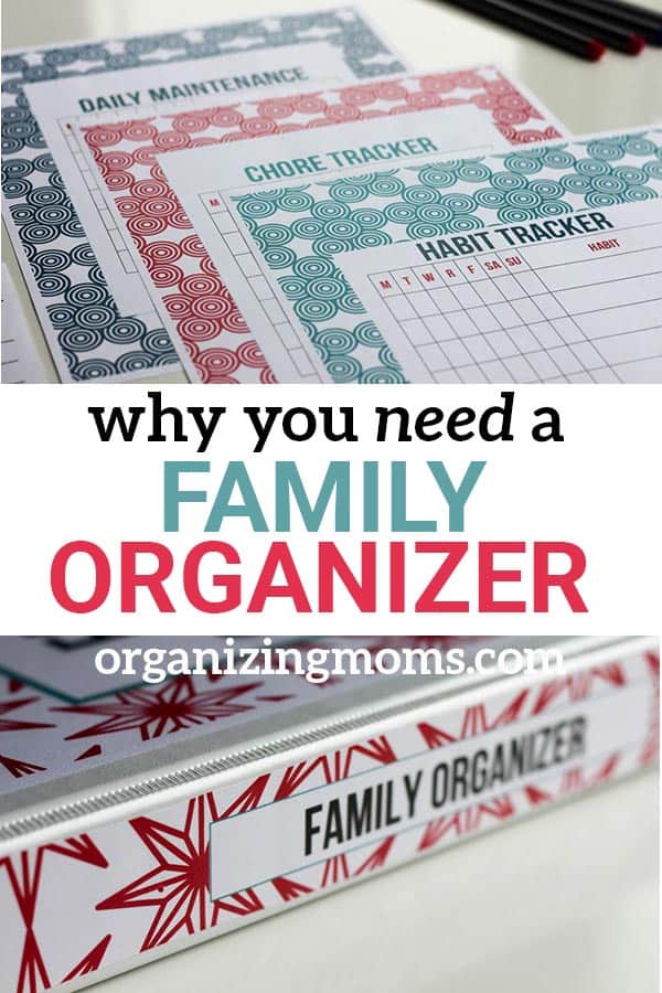 A family organizer can keep all of your important information organized and in one spot. In case of emergency, you can grab it and go. Prep for the unexpected with a family organizer printable set.