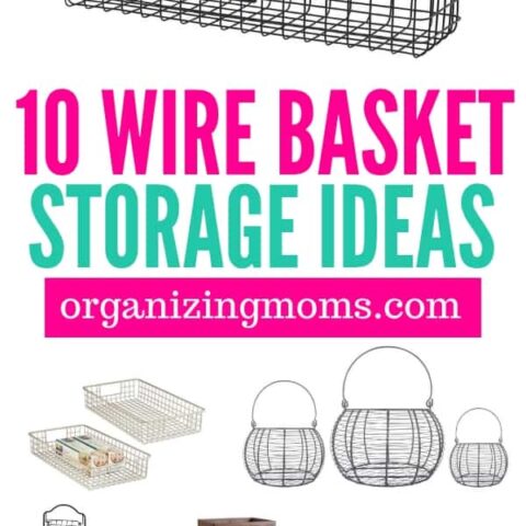 21 Ways to Beautifully Organize With Baskets • Organizenvy